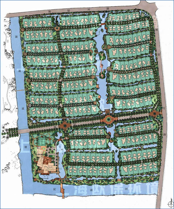 人工湖治理,上海中海翡翠湖岸 人工湖治理,上海中海翡翠湖岸