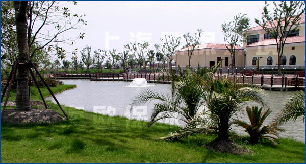 人工湖治理,上海中海翡翠湖岸 人工湖治理,上海中海翡翠湖岸