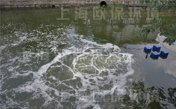 强力造流曝气机用于城市河道治理 强力造流曝气机用于城市河道治理