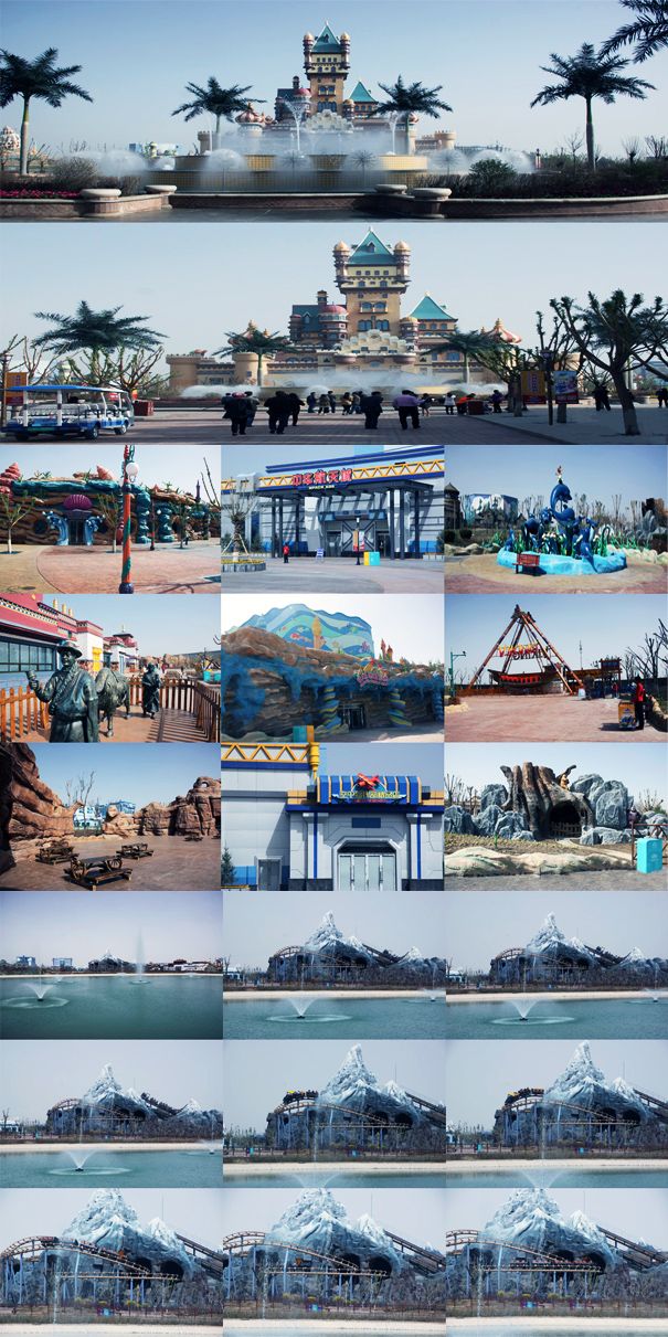 方特世界的美丽剪影 方特世界的美丽剪影