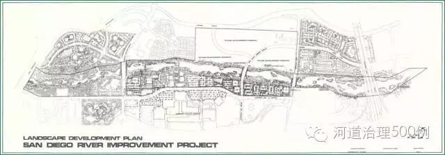 1980年,由公共机构和私人土地拥有者合作完成的第一阶段的“圣地亚哥河道的治理工程”恢复了河流的自然栖息系统。 1980年,由公共机构和私人土地拥有者合作完成的第一阶段的“圣地亚哥河道的治理工程”恢复了河流的自然栖息系统。