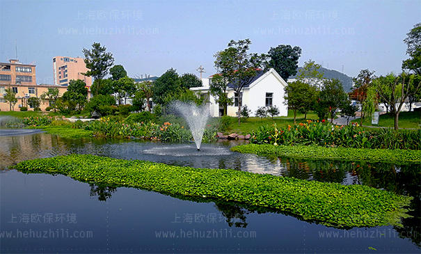 太阳能喷泉曝气机具有混合、复氧、造景等多重作用 太阳能喷泉曝气机具有混合、复氧、造景等多重作用